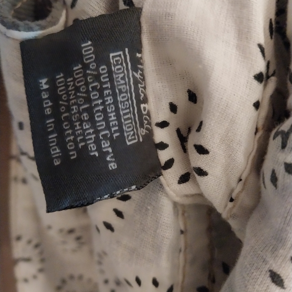 Myra Bag/Backpack. All natural materials - cowhide, cotton - Picture 5 of 5